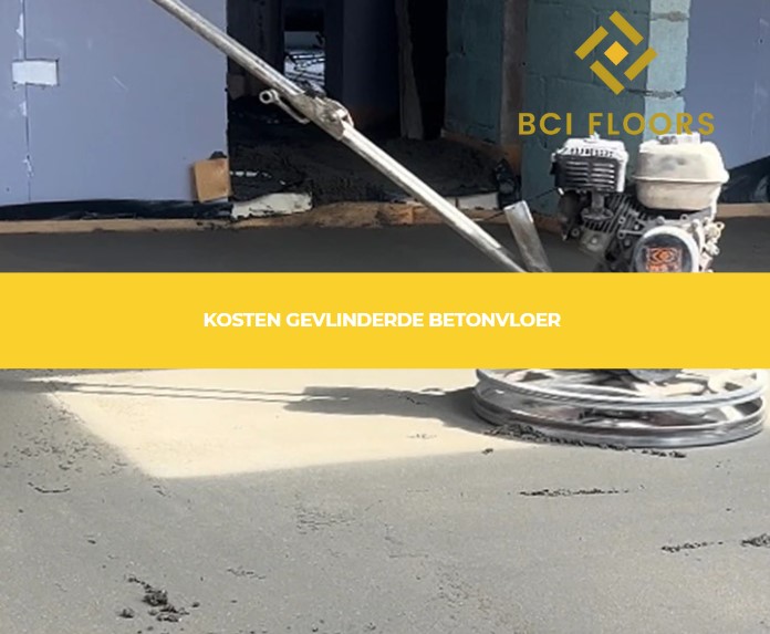 kosten gevlinderde betonvloer