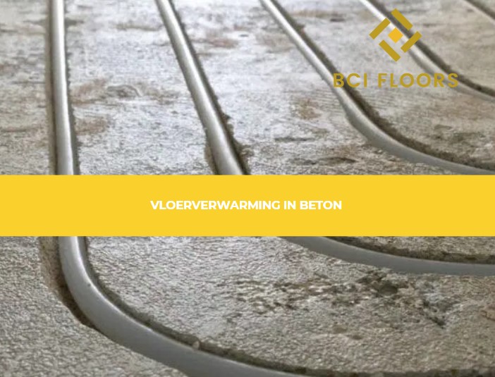 vloerverwarming in beton