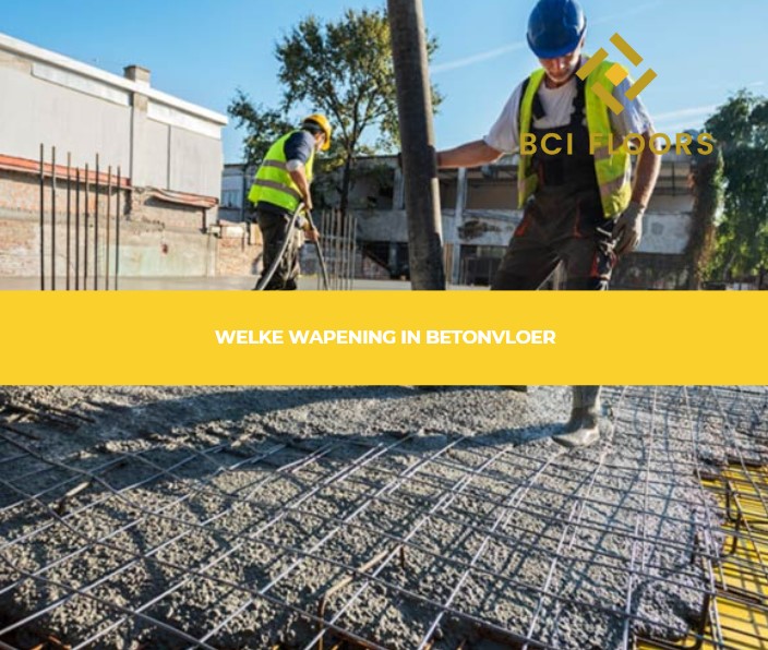 welke wapening in betonvloer